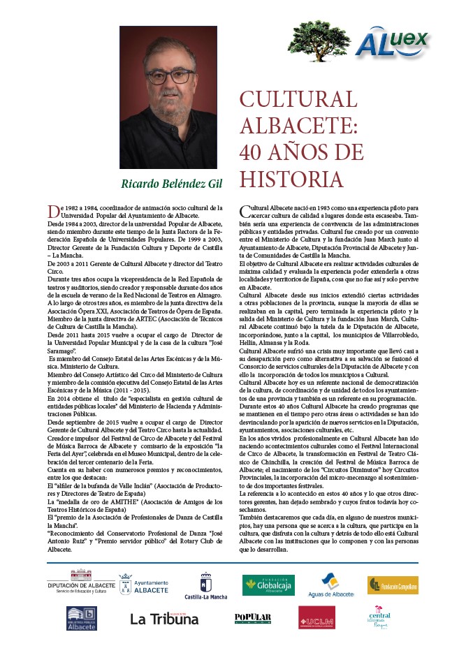 conferencia aluex cultural albacete